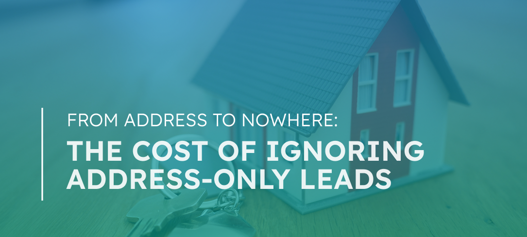 From Address to nowwhere: the cost of ignoring address-only leads