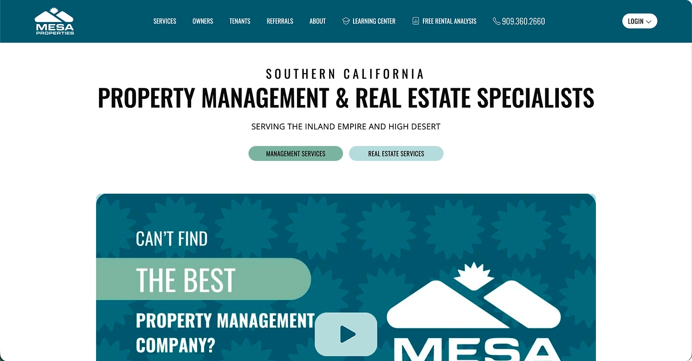 After website