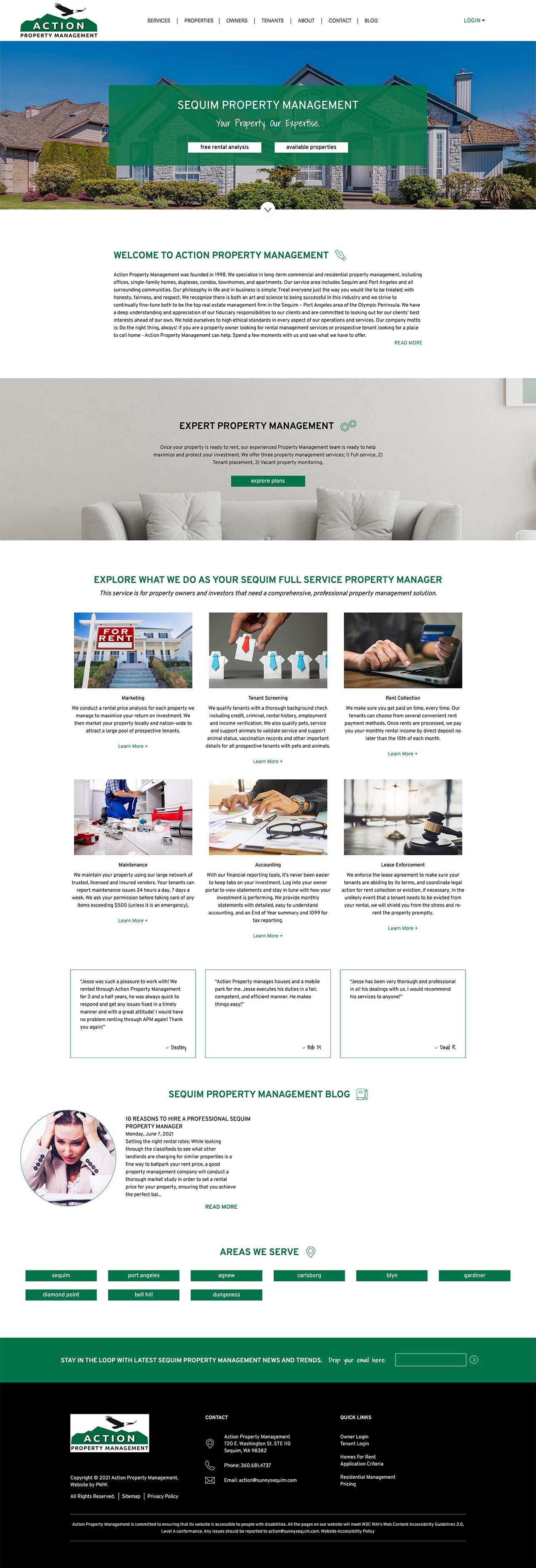 Action Property Management