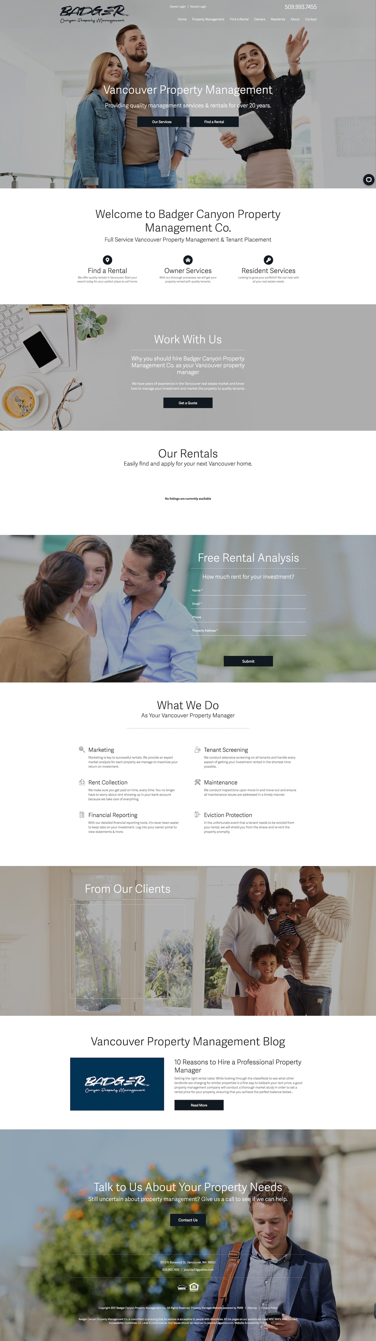 Badger Canyon Property Management Co