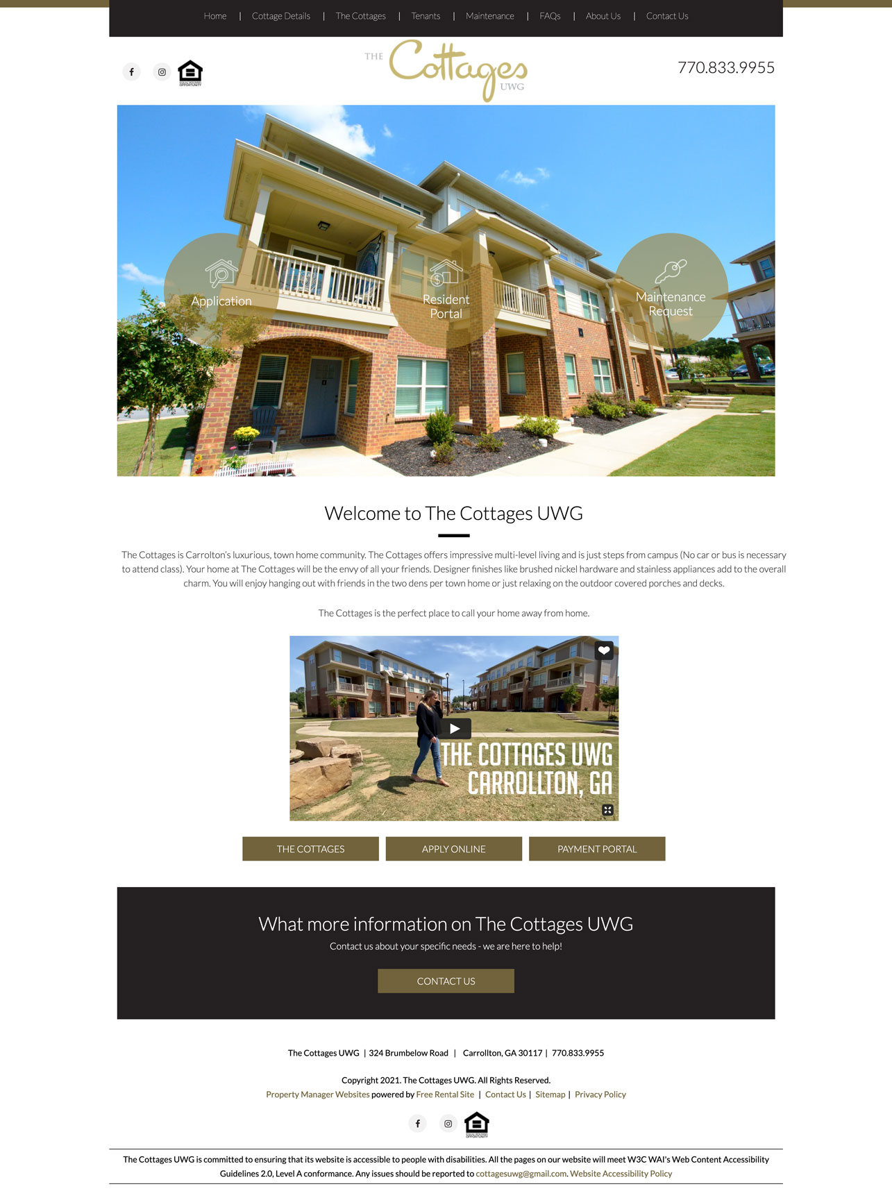 UWG Cottages