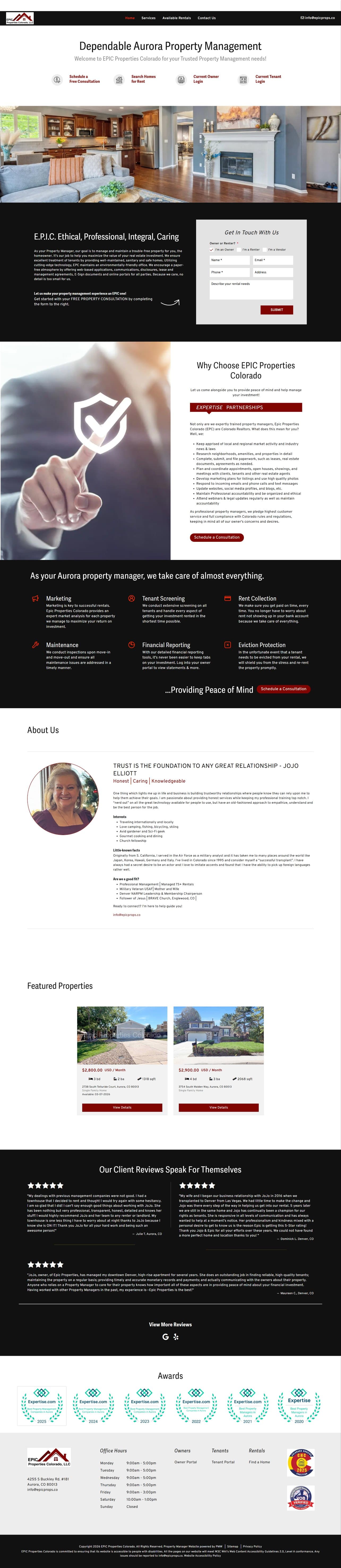 Epic Properties Colorado