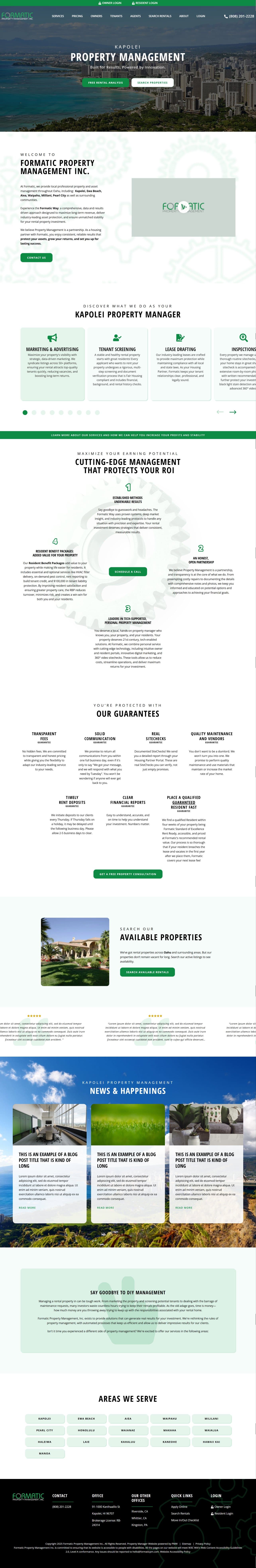 Formatic Property Management (Oahu)