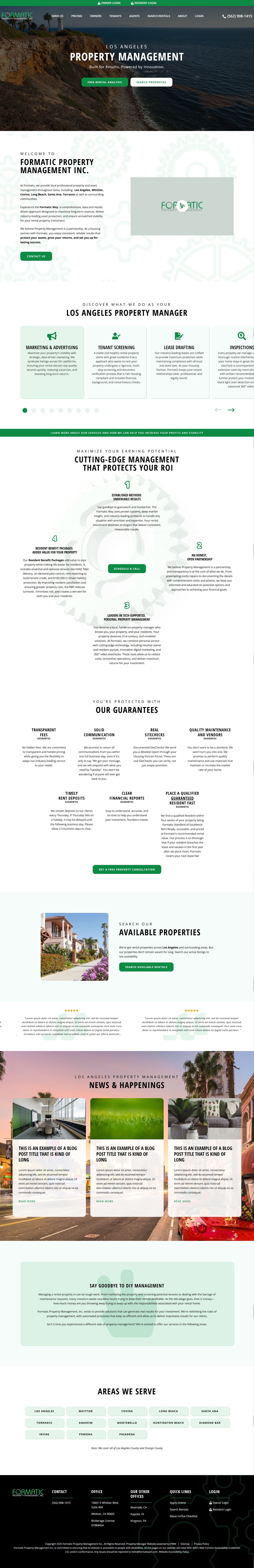 Formatic Property Management (LA/Orange County)