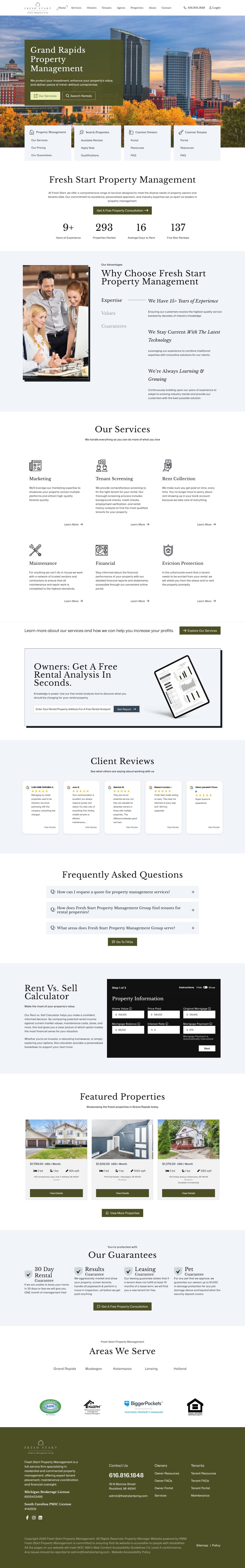 Fresh Start Property Management (Michigan)