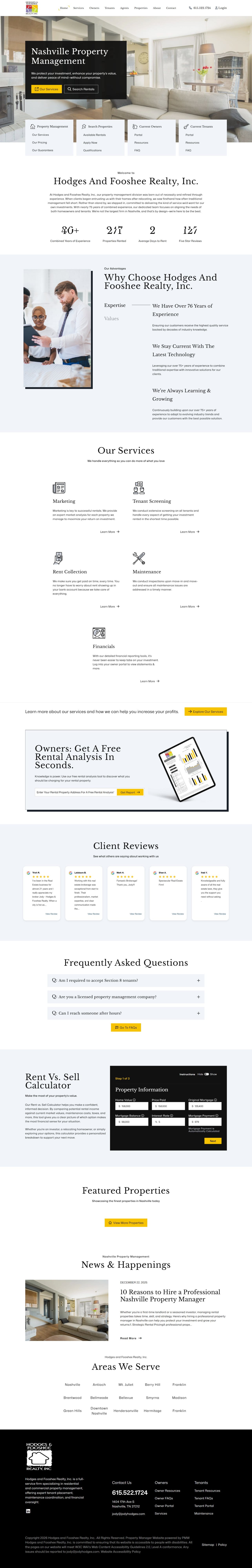 Hodges and Fooshee Realty