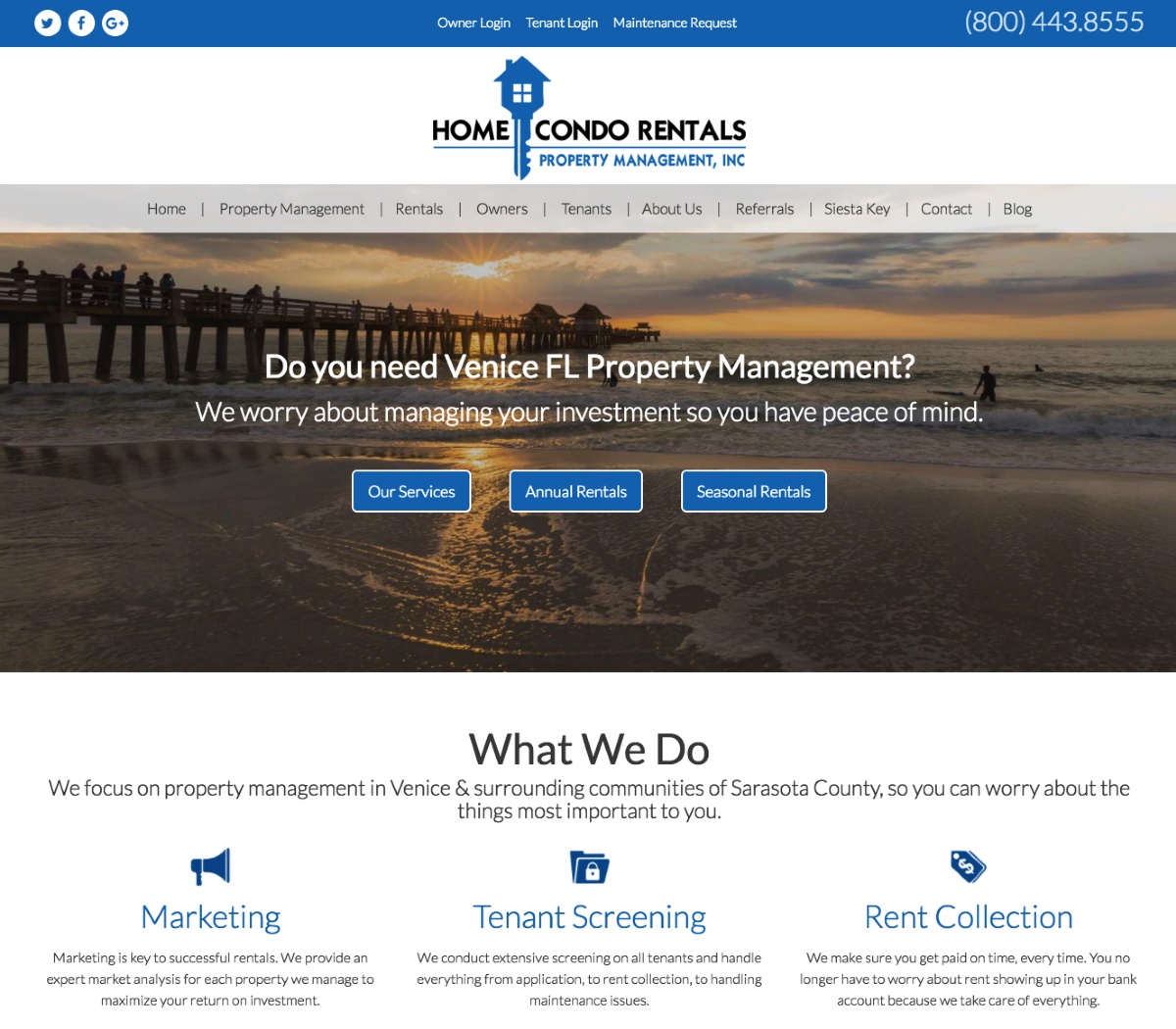 Home & Condo Rentals and Property Management. Inc.