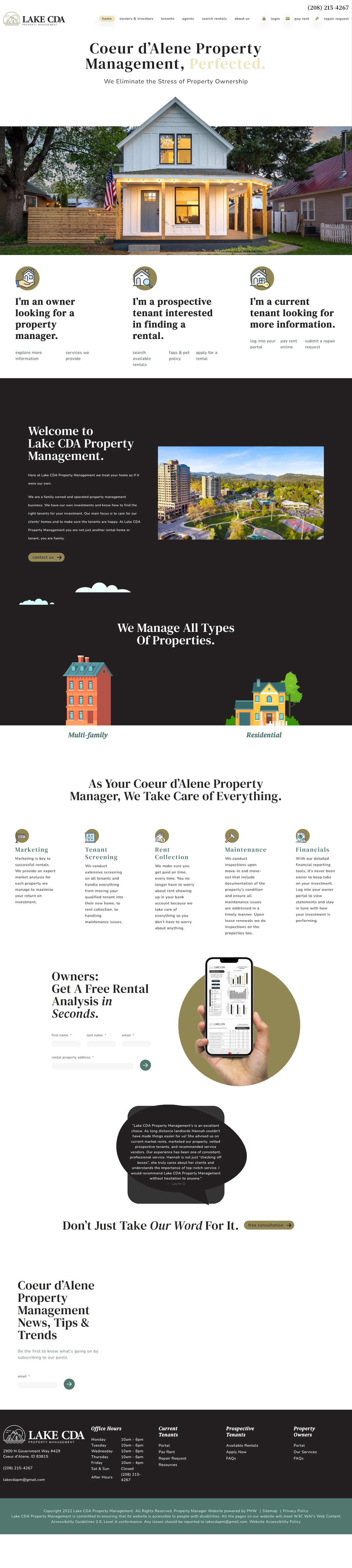 Lake CDA Property Management