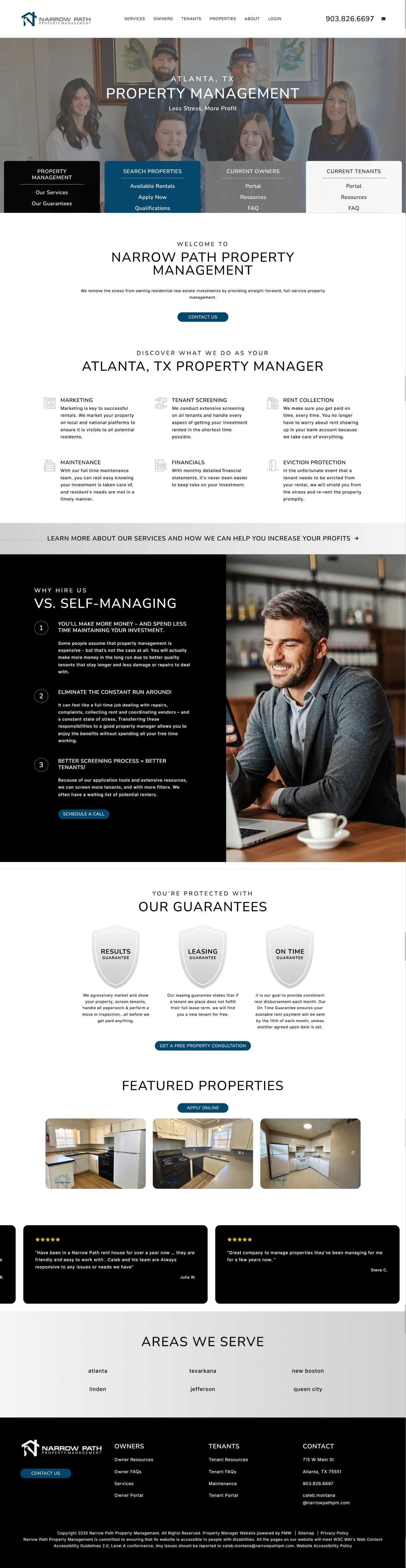 Narrow Path Property Management