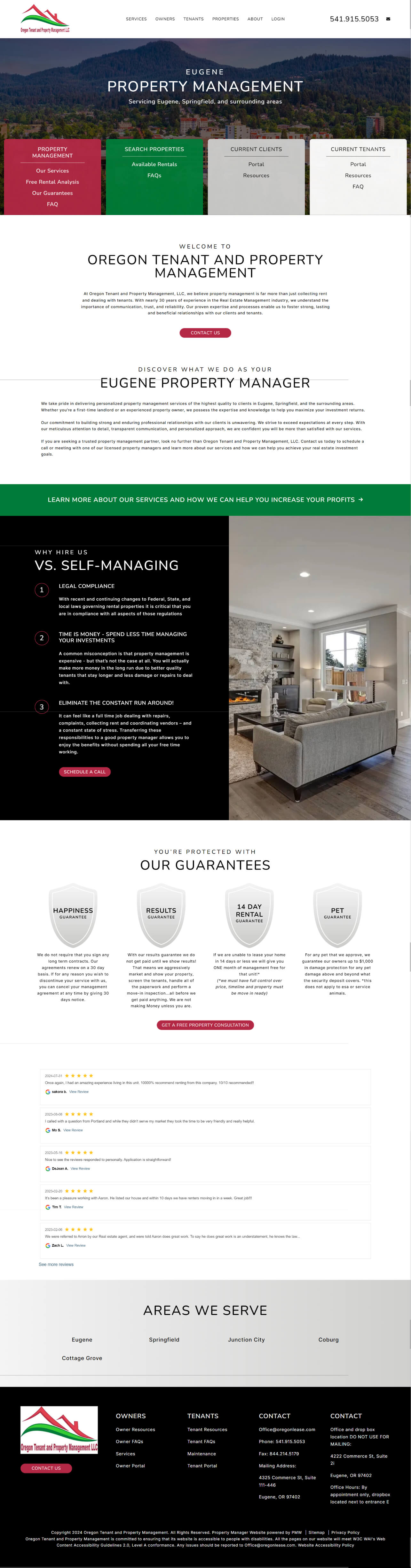 Oregon Tenant and Property Management