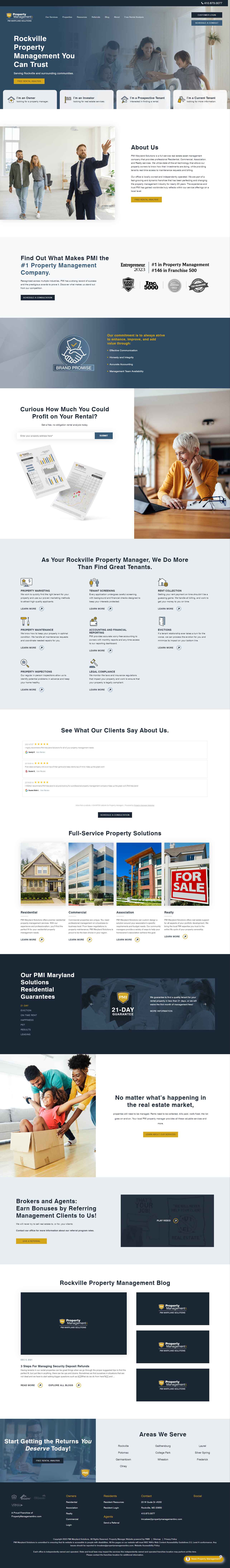 PMI Maryland Solutions