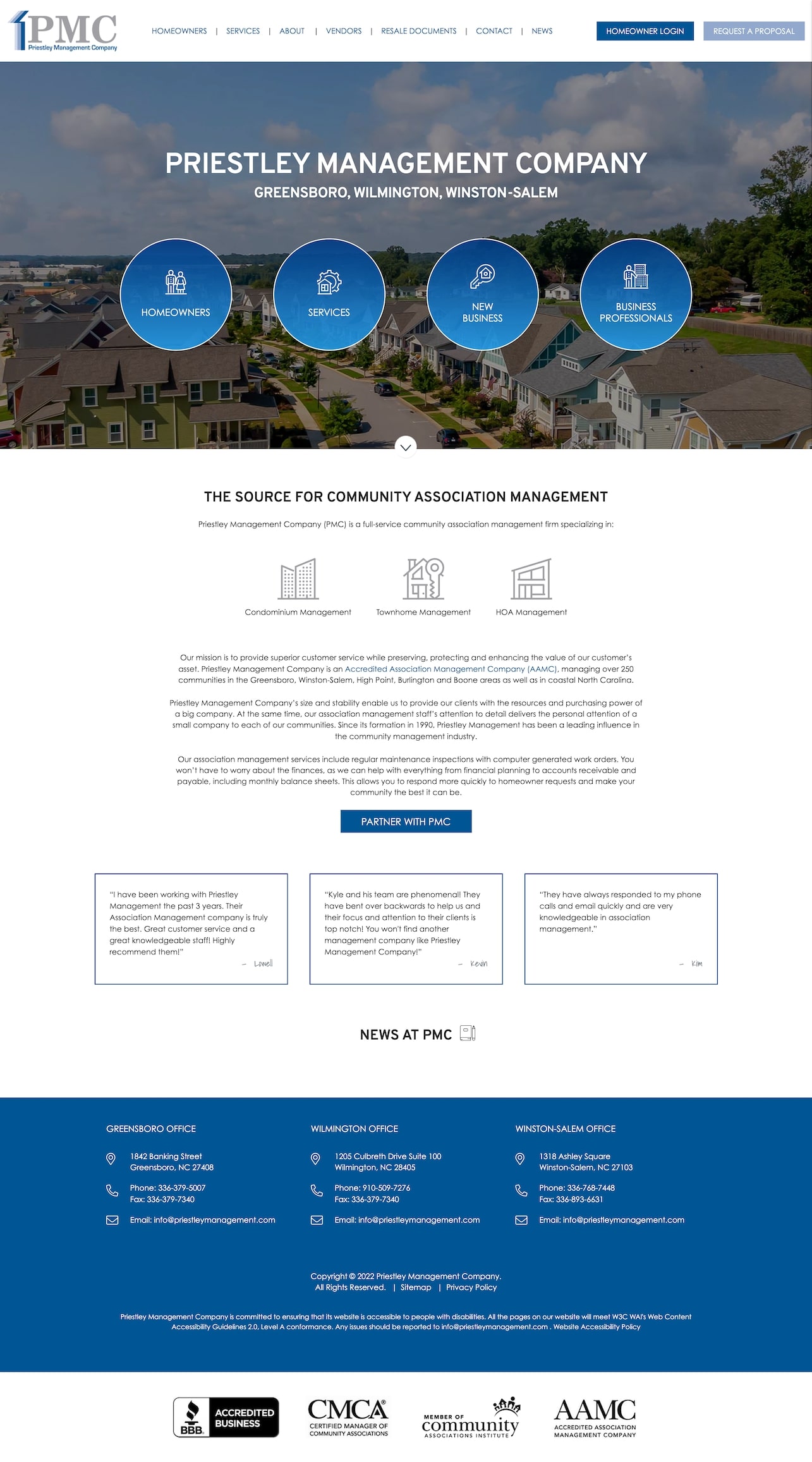 Priestley Management Company