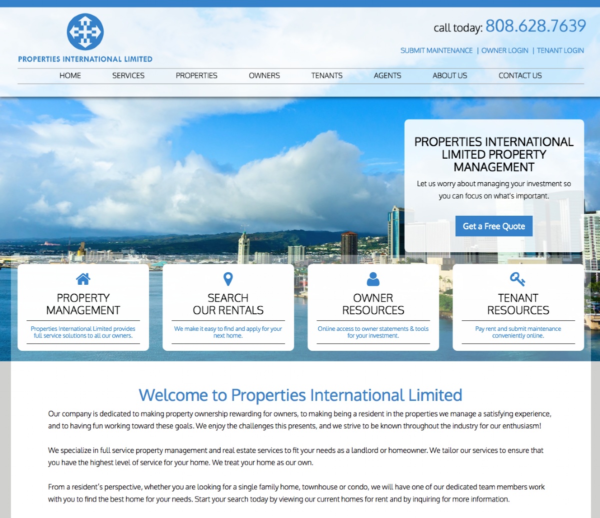 Properties International Limited