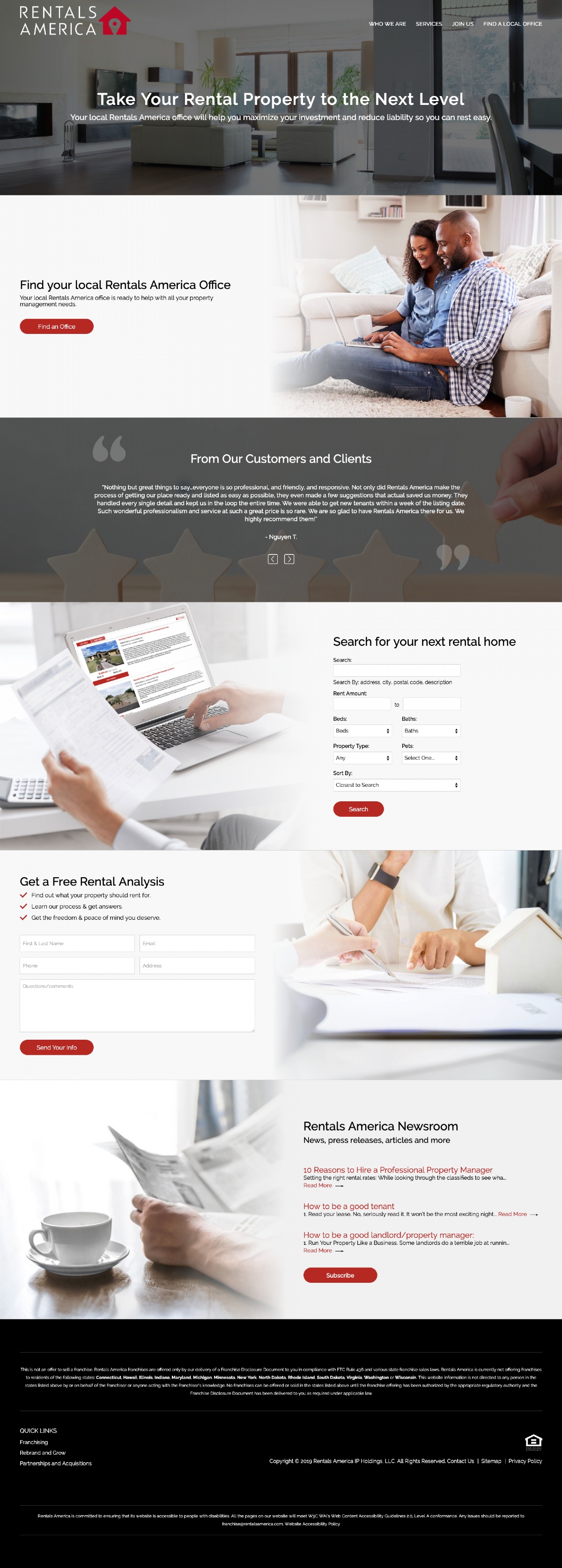 Rentals America Corp