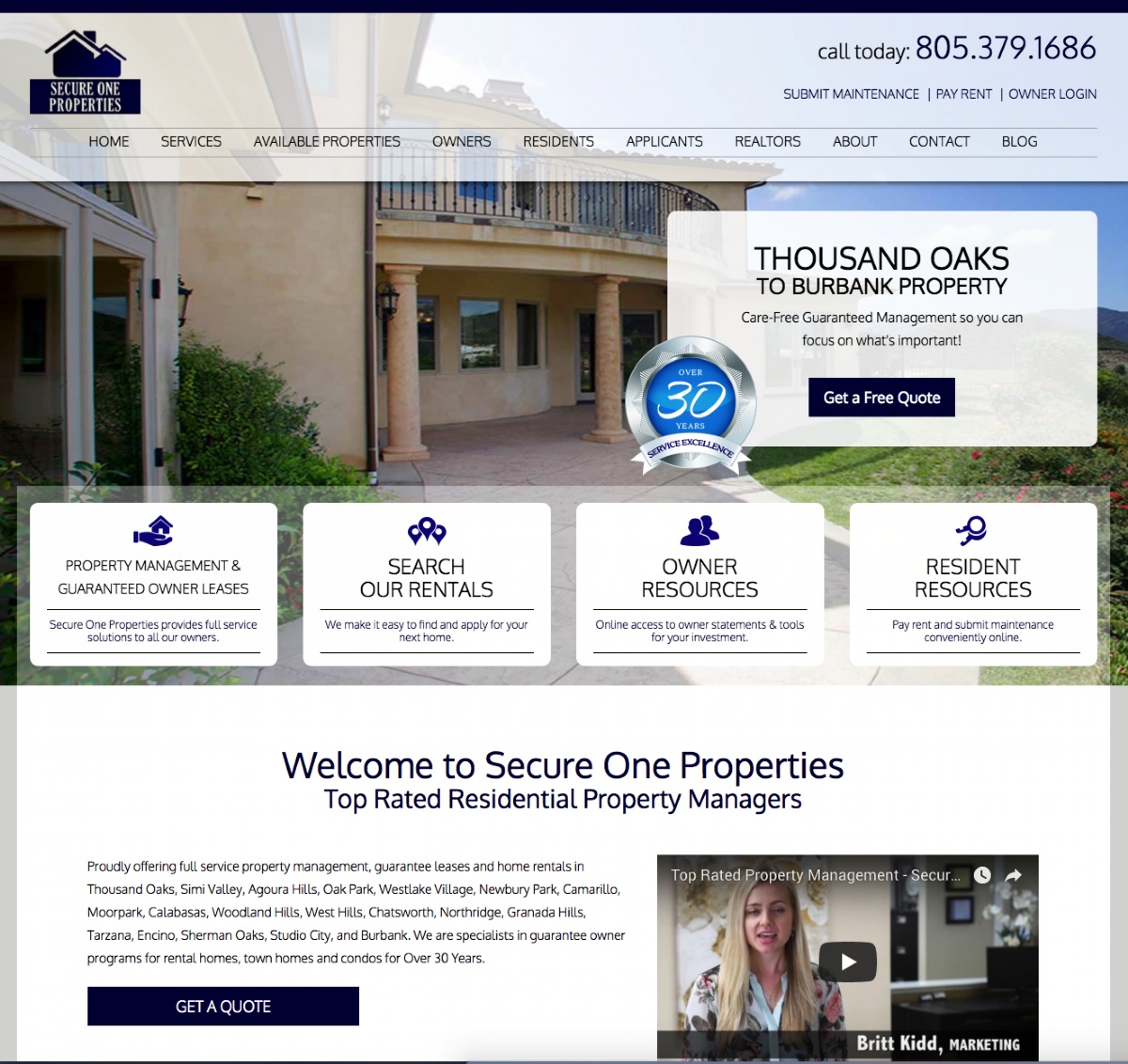 Secure One Properties