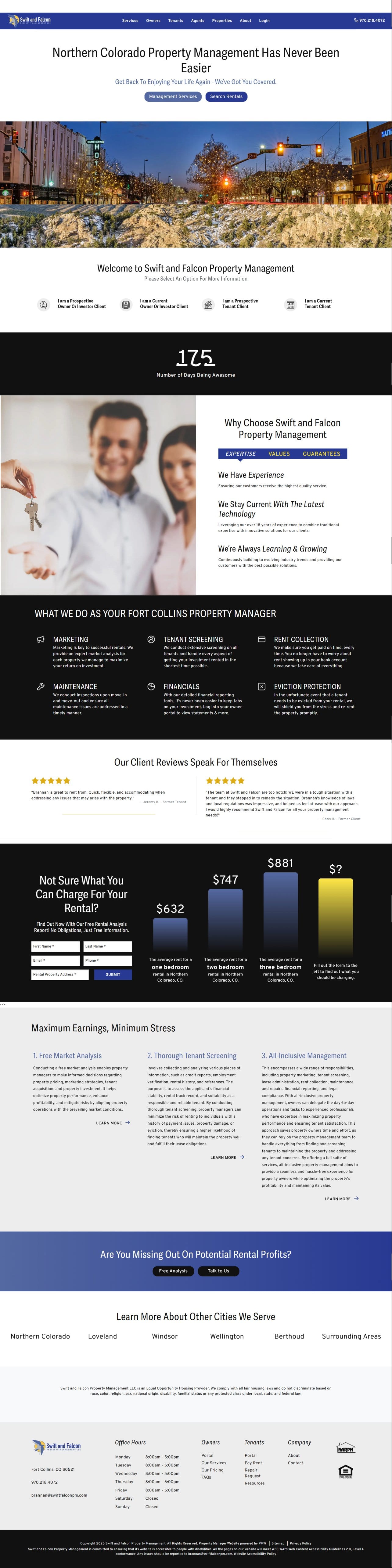 Swift and Falcon Property Management