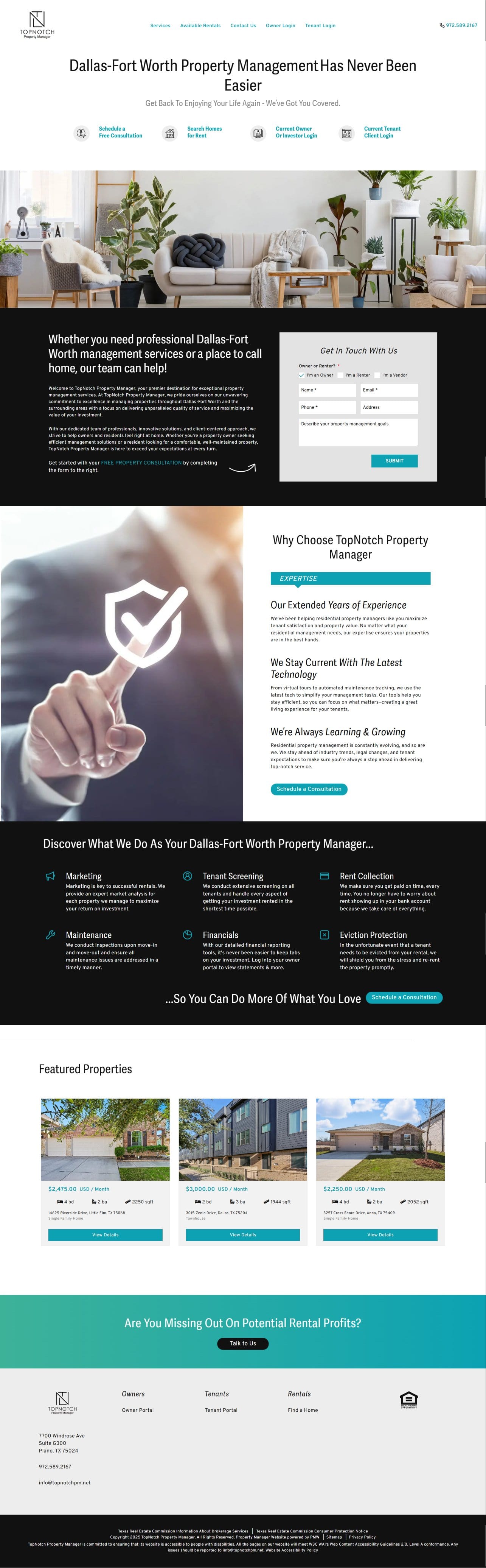 TopNotch Property Manager
