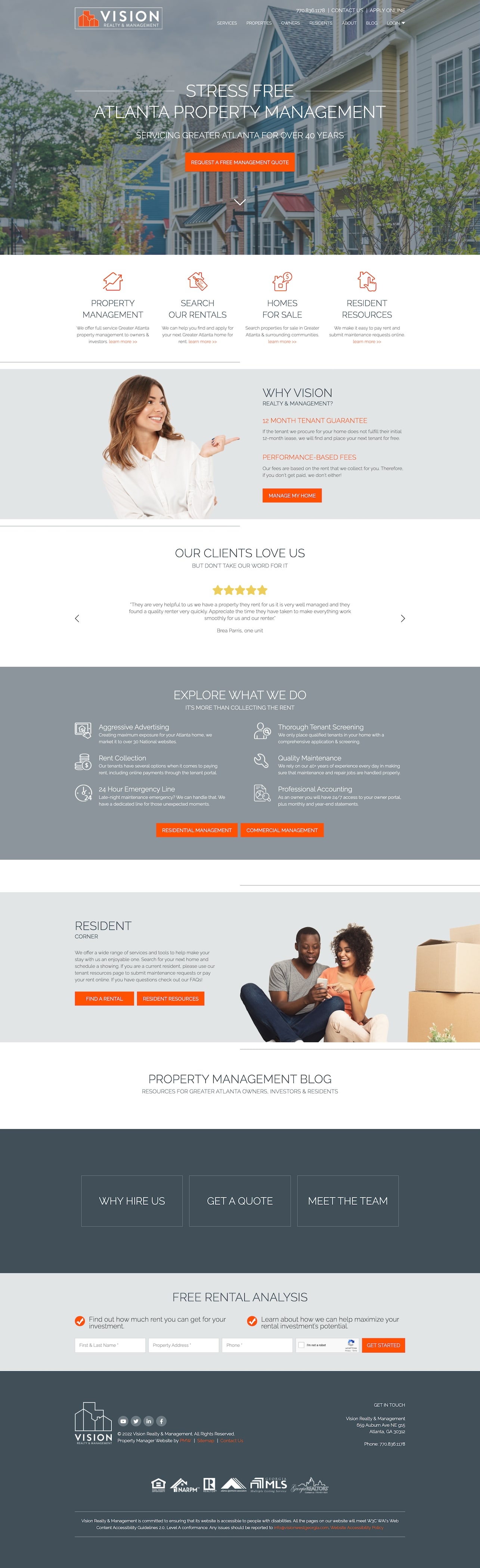 Vision Properties & Associations, Inc - Atlanta