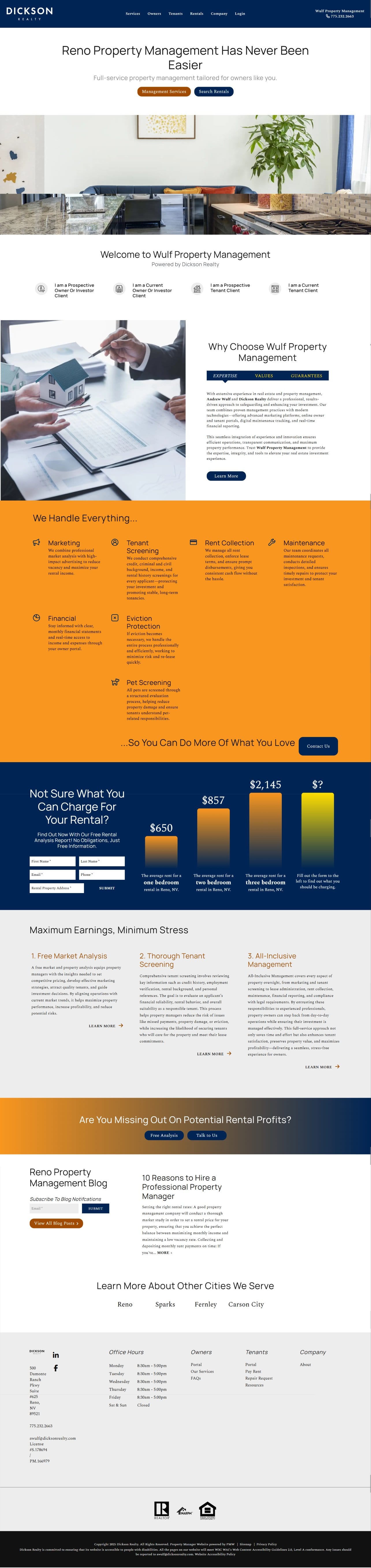 Wulf Property Management (Dickson Realty)